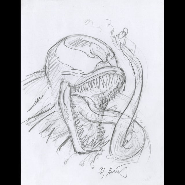 Venom - Marvel Masterpieces Trading Card Art - Greg Hildebrandt  122011 Comic Art