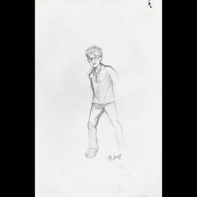 Harry Potter - Character Sketch - Greg Hildebrandt - 120881 Comic Art