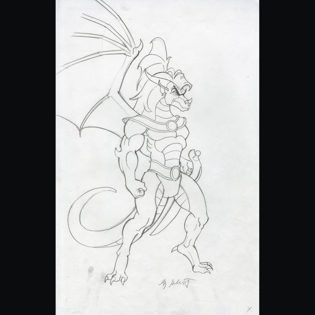 Dragon Animation #4 - P - Greg Hildebrandt - 112705 Comic Art