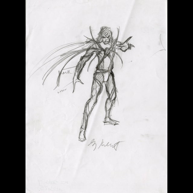 Michael Jackson Sketch 7 - Greg Hildebrandt - 112675 Comic Art