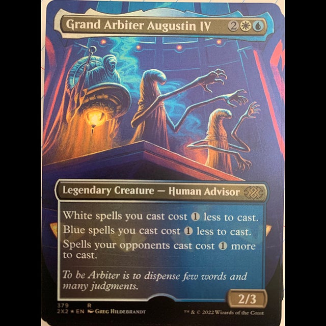 Grand Arbiter Augustin IV - Artist Proof - Magic the Gathering Comic Art