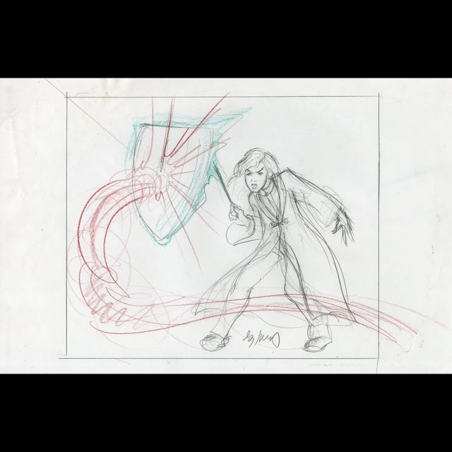 Hermoine - Harry Potter - Preliminary Sketch - Greg Hildebrandt - 119875 Comic Art