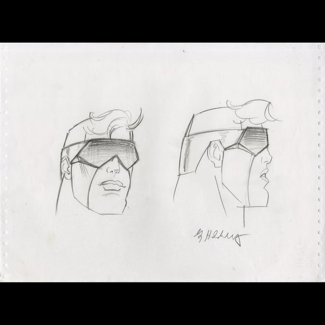 What if Stan Lee Created the DC Universe, Superman Head Study - Greg Hildebrandt - 119741 Comic Art