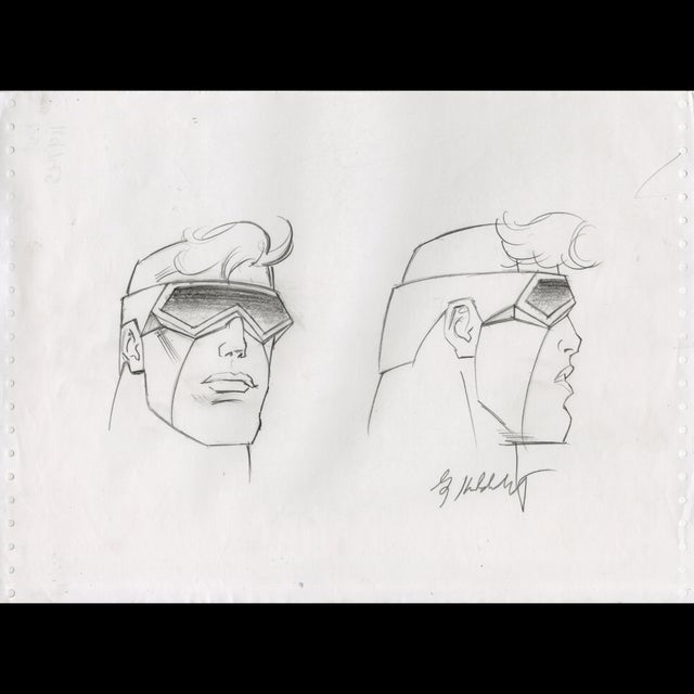 What if Stan Lee Created the DC Universe, Superman Head Study - Greg Hildebrandt - 119745 Comic Art