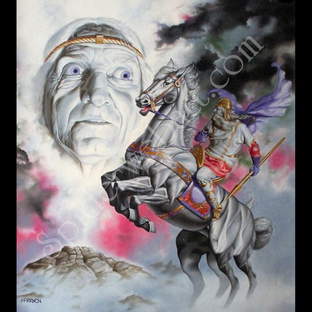 Prophetess and Liege - Lou Harrison - 100176 Comic Art