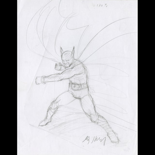 Batman Sketch - Greg Hildebrandt - 122031 Comic Art