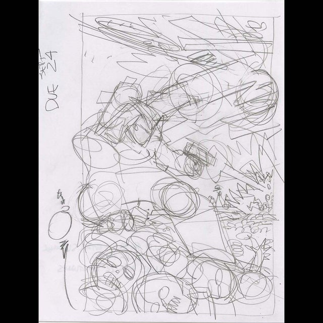 119052 - $125 - Walt Simonson - Star Slammers Comic Art