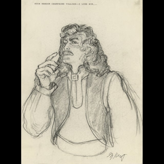 Champagne Villain from Robin Hood - Greg Hildebrandt - 122285 Comic Art