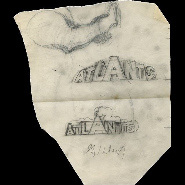 Atlantis Title Sketches - 1982 Atlantis Calendar - Greg Hildebrandt - 122891 Comic Art