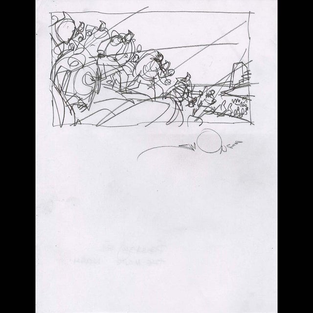 119050 - $125 - Walt Simonson - Noah Comic Art