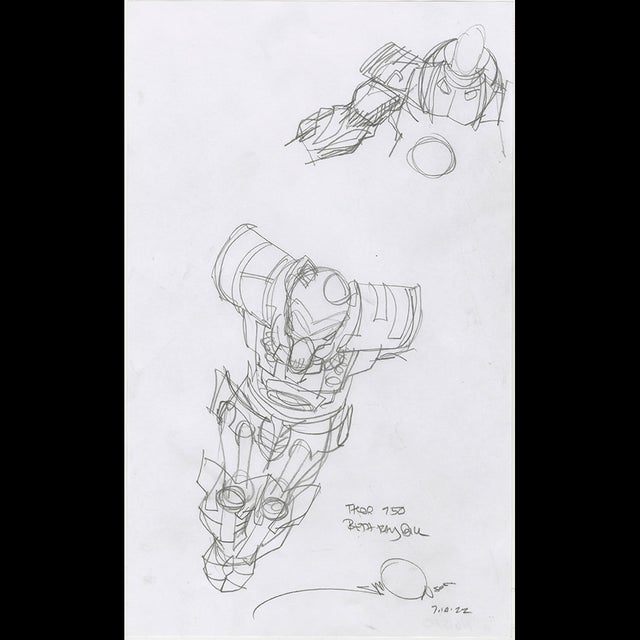 116010 - $350 - Walt Simonson - Beta Ray Bill Comic Art