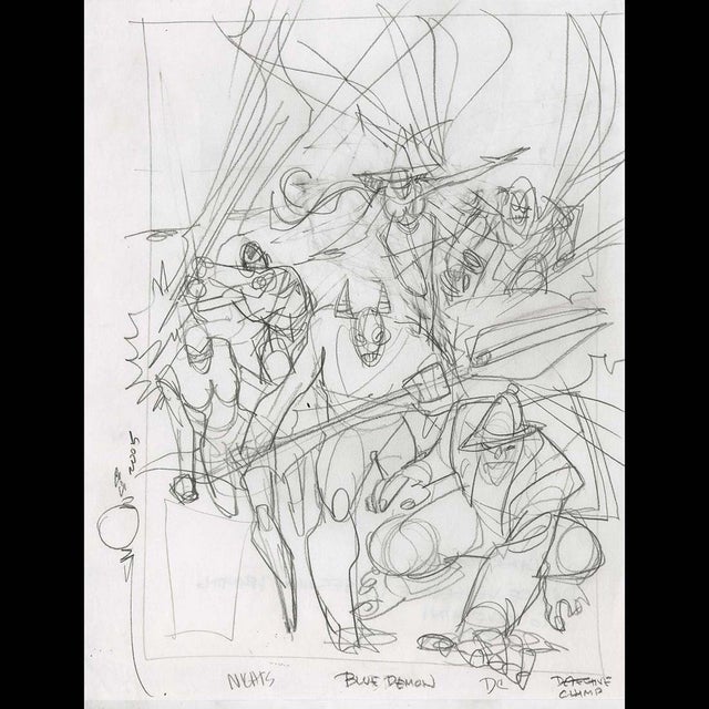 119060 - $225 - Walt Simonson - Day of Vengeance Comic Art