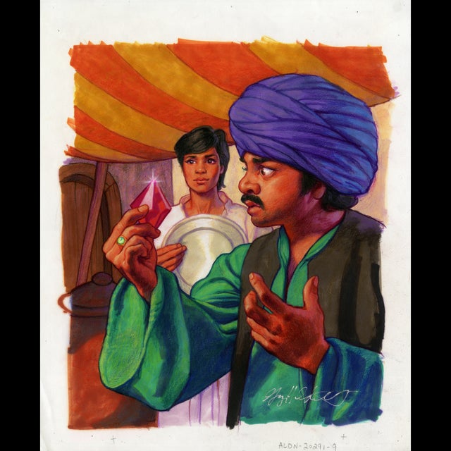 The Ruby - Aladdin - P - Greg Hildebrandt - 101345 Comic Art
