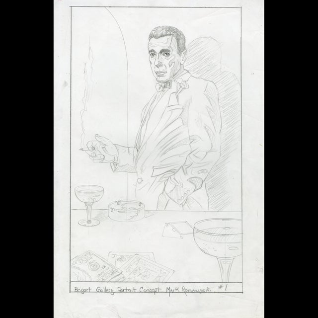 Humpfrey Bogart - Mark Romanoski - 112729 Comic Art