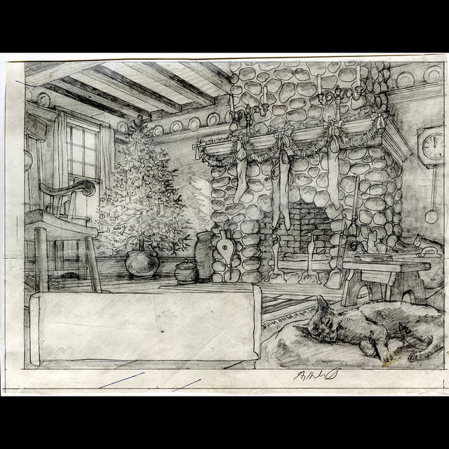 A Christmas Treasury, Visions of Sugar Plums Danced in Their Heads - Final Drawing - Greg Hildebrandt - 118541 Comic Art